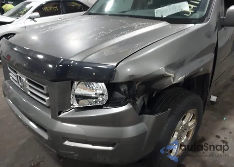 2008 Honda Ridgeline Rtl из США, поврежденный, VIN 2HJYK16508H500636